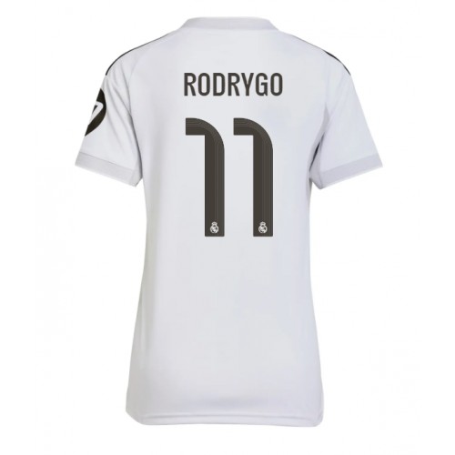 Ženski Nogometni dresi Real Madrid Rodrygo Goes #11 Domači 2025-26 Kratek Rokav
